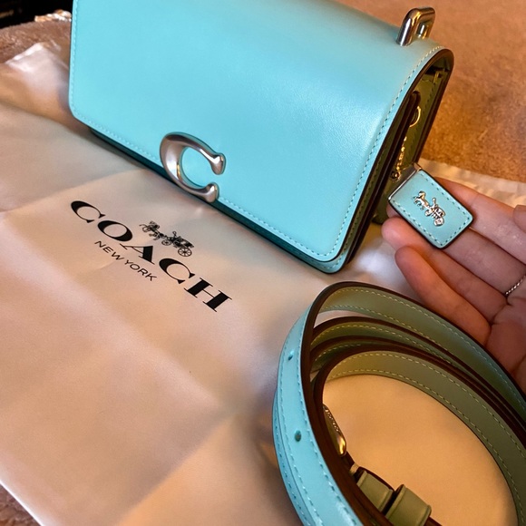 Coach Handbags - Coach Bandit Crossbody Bag in Faded Blue